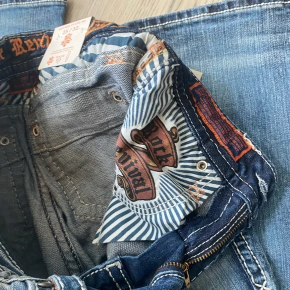 Rock Revival Evie 25/32 mid-rise boot cut jean EXCELLENT-NEW - Picture 8 of 14